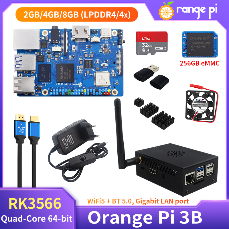 Radxa Rock 5B 16Gb - Orange Pi 3B 8GB 4GB 2GB