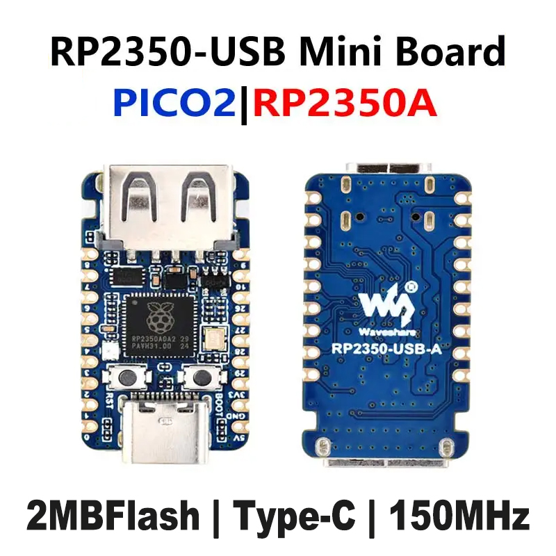 Banana Pi Bpi-M5 - Raspberry Pi Pico 2 RP2350-USB-A Mini