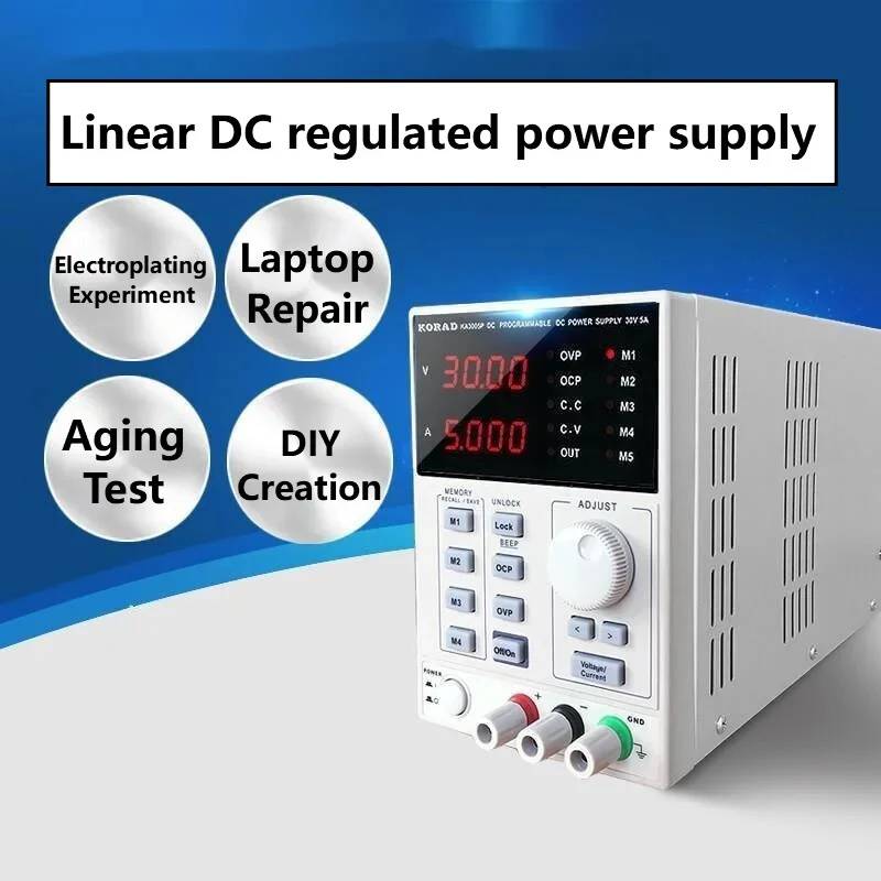 Fuente de Alimentación DC Regu - Programmable Dc Power Supply 60V 5A reseña y precio