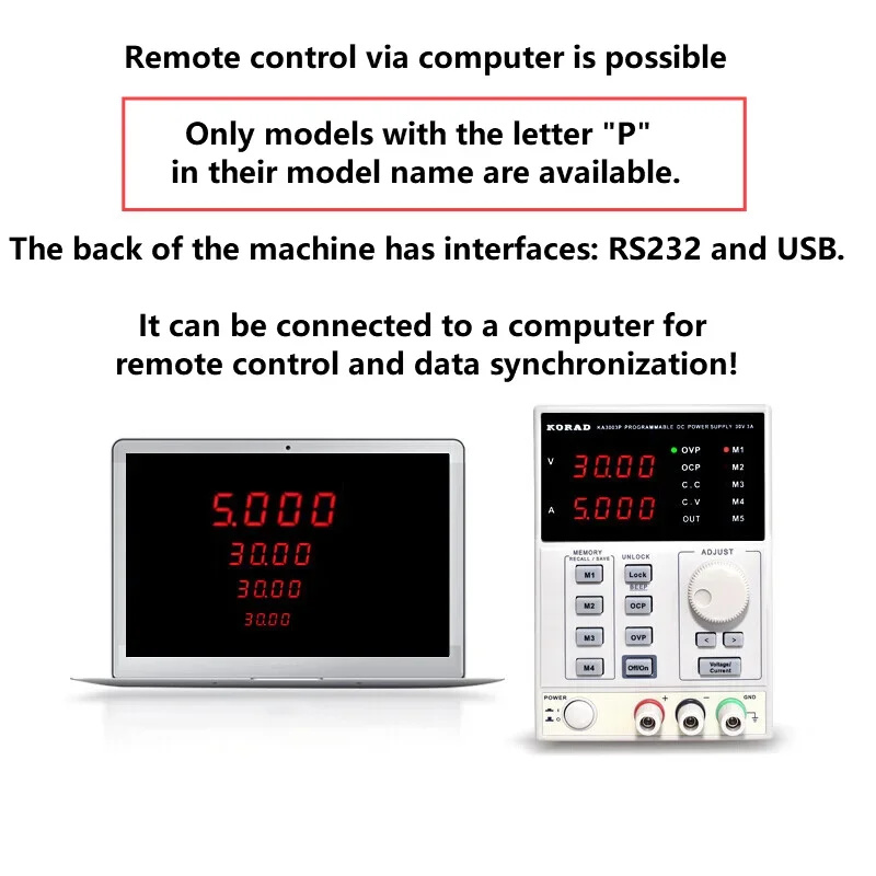 Fuente de Alimentación DC Regu - Programmable Dc Power Supply 60V 5A reseña y precio