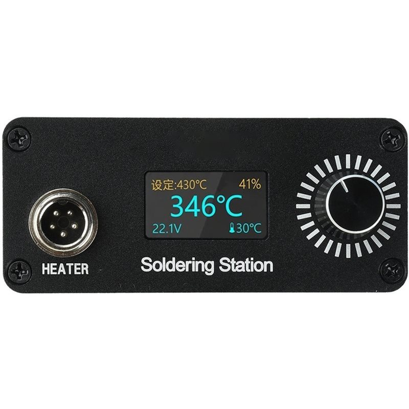 Estación de Soldadura Portátil - Soldering Station T12 Oled reseña y precio