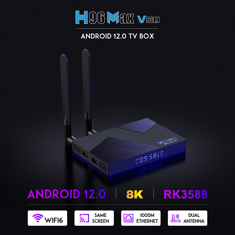 H96 MAX V58 Rockchip RK3588 Oc - Khadas Vim4 8Gb reseña y precio