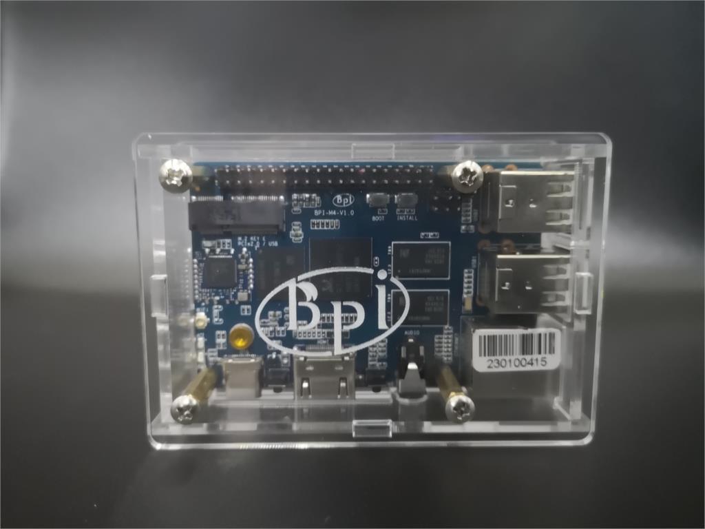BPI M5 BPI M4 Caja acrílica Ba - Banana Pi Bpi-M5 reseña y precio