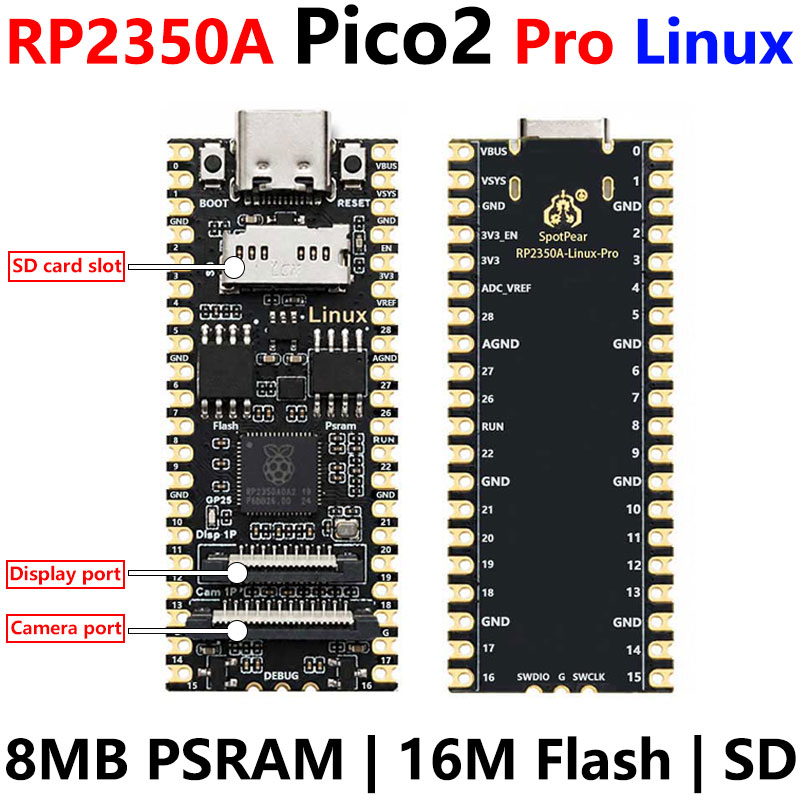 Raspberry Pi Pico 2 RP2350A Pl - Radxa Rock 5B 16Gb reseña y precio