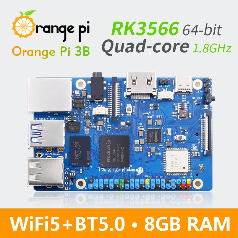 Orange Pi 3B 8GB 4GB 2GB Ram R - Khadas Vim4 8Gb reseña y precio