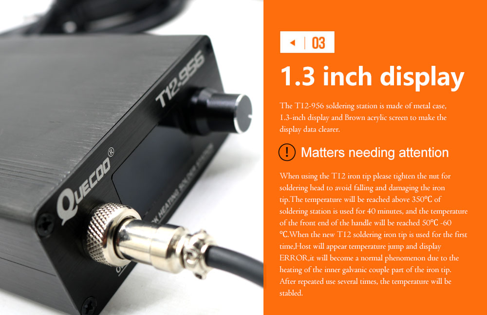 Estación Digital de soldadura  - Soldering Station T12 Oled reseña y precio