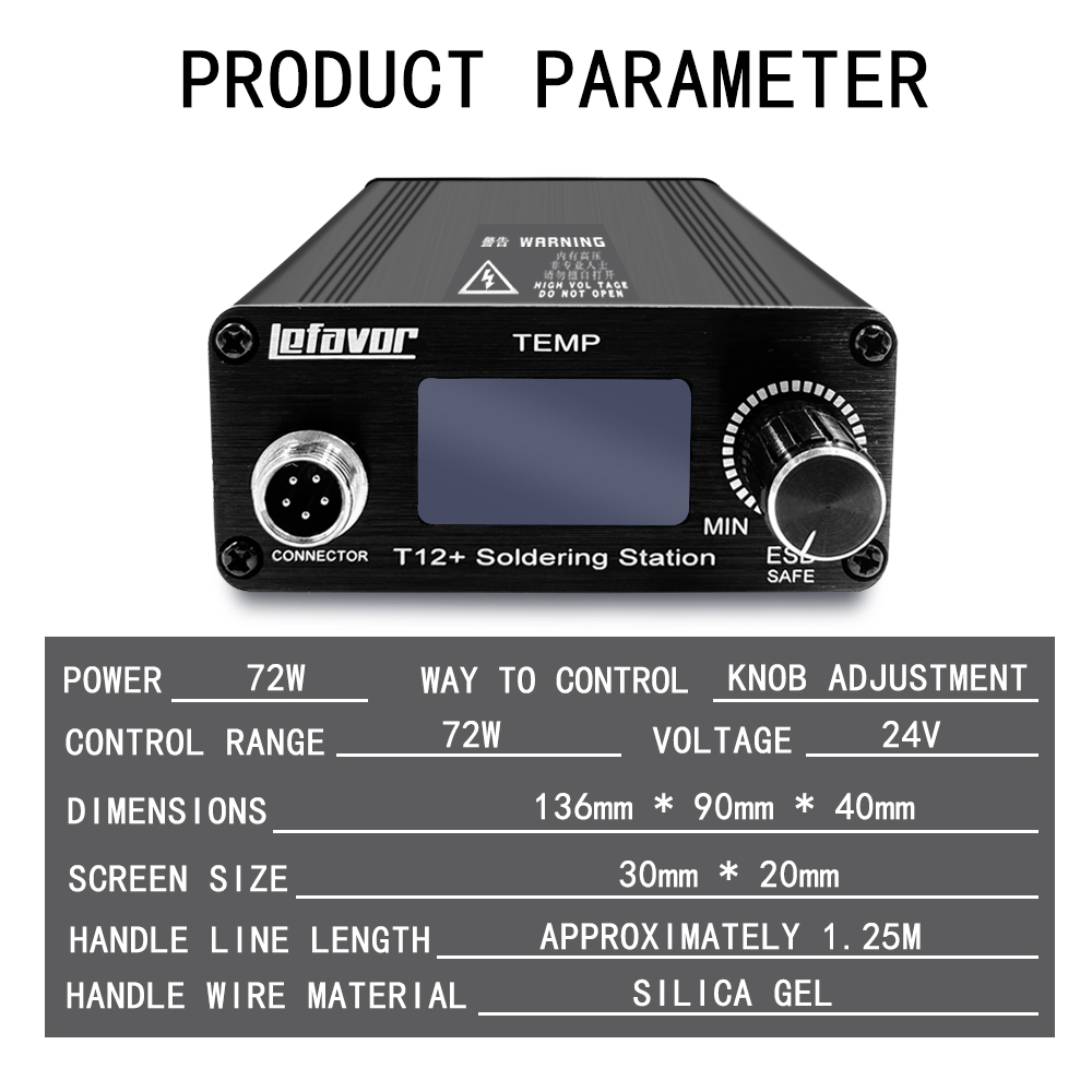 Estación de soldadura T12 +, s - Soldering Station T12 Oled reseña y precio